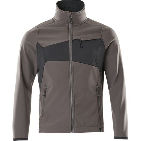 Mascot® Accelerate Soft Shell Jacke Dunkelanthrazit/Schwarz L (1/5)
