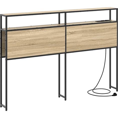 Maison Exclusive - Testata contenitore rovere sonoma Legno multistrato