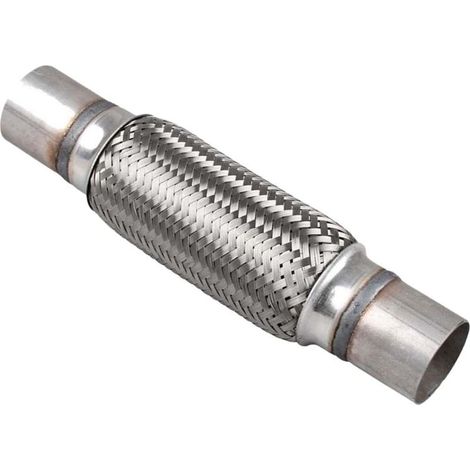 Diamètre intérieur 45250, avec tube soudé,Tuyau flexible tressé,Tuyau d'échappement pour voiture,Soufflet d'échappement,Tuyau d'échappement flexible en acier inoxydable,Tuyau d'échappement flexible (1/5)