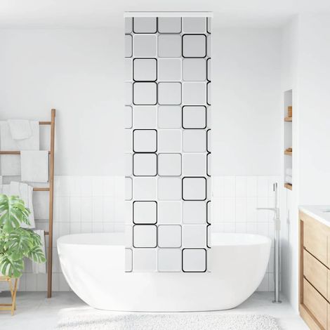 Store enrouleur de douche,Store à rouleau avec cassette largeur du tissu 56 cm CFW9229977 (1/5)