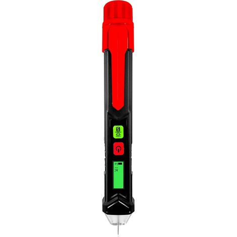Berührungsloser Spannungsprüfer mit Sicherheitsalarm, LED-Tonlicht, multifunktionaler induktiver Schaltkreiserkennung, elektrischer Stift, 48–1000 V AC (1/4)
