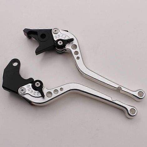 Accessoires moto adaptés à la Suzuki SFV650 GLADIUS : freins réglables modifiés, freins à klaxon, leviers de guidon (argent 2) (1/5)