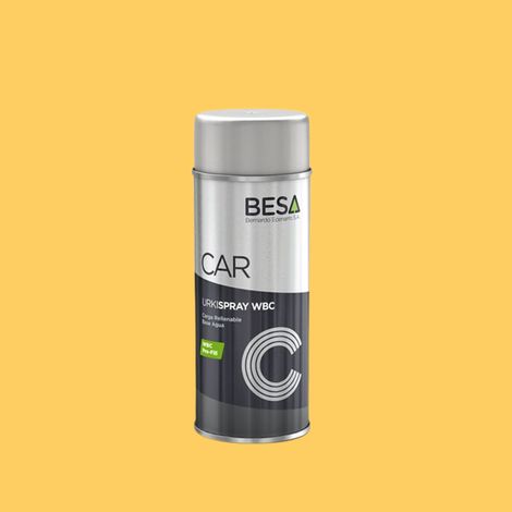 Bombe de peinture bi composant Pantone 128 U  Mat