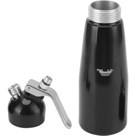 500-ml-Sahnepistole aus verstärktem Aluminium, mit Dekorierdüse (1/5)