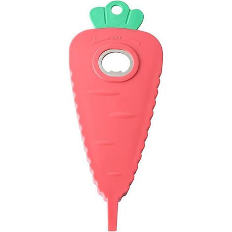 Ouvre-bouteille ergonomique magnétique carotte - Multifonction pour bière, cola, confiture, cuisine