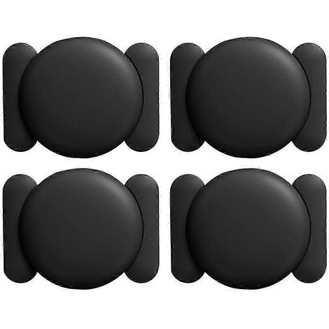Lot de 4 étiquettes GPS intelligentes pour la localisation, avec forte aspiration magnétique et coque en silicone anti-perte QAQ (1/5)
