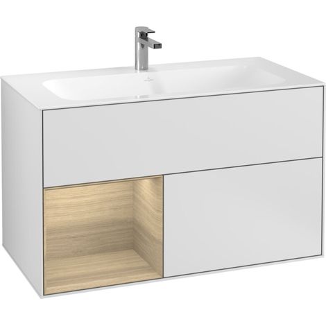 Villeroy & Boch G030PCMT Meuble sous lavabo Finion G03 (1/2)