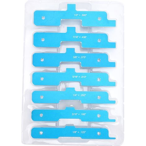 flexible Aluminium-Verstellstangen für Multifunktions-Frästisch – 1/8 bis 1/2 Zoll (1/5)