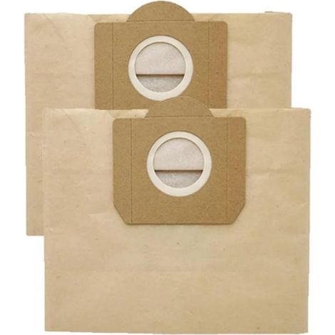 Sacs à poussière en papier, compatibles avec Karcher, MV3 WD3 WD3200 WD3300 A2204 A2656 WD3.500P SE4001 SE4002, compatibles avec Rowenta, pièces d'aspirateur RB88 RU100(2PCS)
