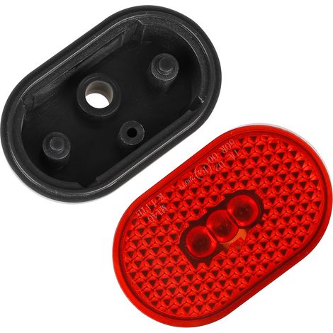 Replacement parts for the Pro Pro2 electric scooter rear light housing, plastic brake light cover (1/4)