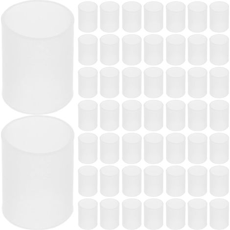 Garnissage de Coussin Tubulaire TPE Transparent 6x8 Mm, Rembourrage Flexible et Élastique 500 G, Soutien Cervical Réglable pour Oreiller Confortable, Matériau Respirant pour Lit (1/5)