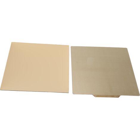 Plateau d'impression flexible 3D en acier à ressort PEI PET, lit magnétique souple, surface adhérente, remplaçable, pour imprimante 3D, base magnétique robuste. (1/5)