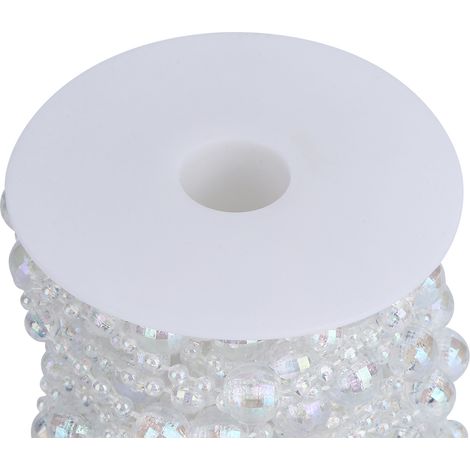 Guirlande de Perles en Acrylique pour Décoration de Mariage et Fête DIY, 10m (1/5)