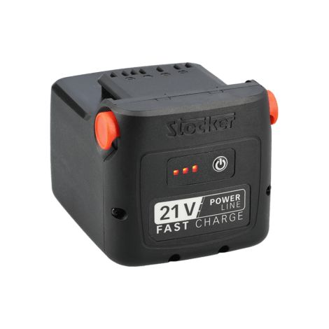 Batteria Fast Charger 21 V 4 Ah STOCKER