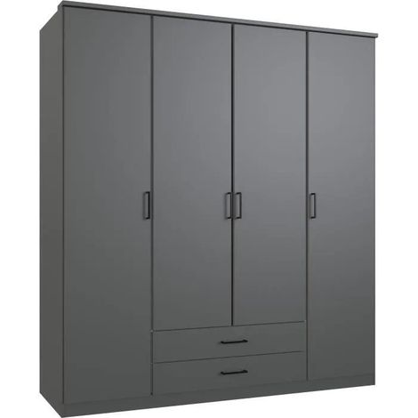 Wimex ARTA Schrank Graphit 180 cm breit
