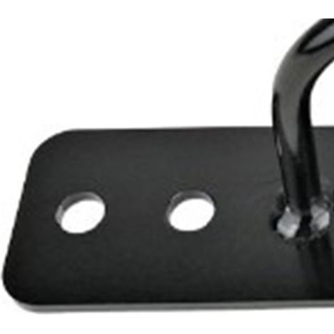 Wandmontierter Haken mit Metallring, geeignet für Trainingsseile, Schaukeln, Yoga- und Fitnessseile. (1/4)