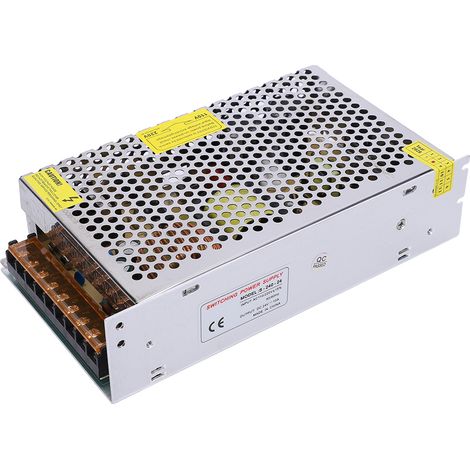 Alimentation à découpage régulée universelle 24 V CC 10 A pour bande LED CCTV (1/5)