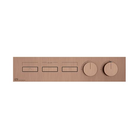 Gessi HI-FI, juego de montaje para termostato oculto de 3/4 de