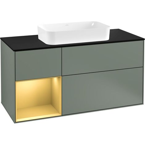 Villeroy & Boch G292HFGM Meuble sous-vasque Finion G29 (1/2)