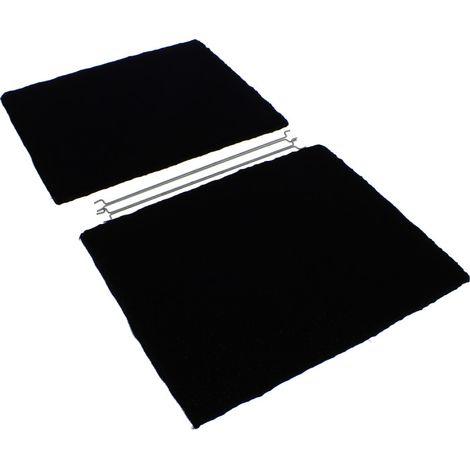 Filtre charbon par 2  CR820 pour Hotte AIRLUX