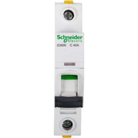 Interruttore automatico 1P C 40A 6kA AC iC60N-C40 A9F04140