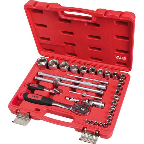 Chiavi a bussola CRV serie da 32 pezzi 1460683 VALEX