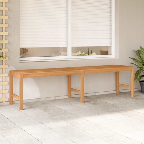 vidaXL Banc de jardin 180 cm bois de teck solide (1/5)