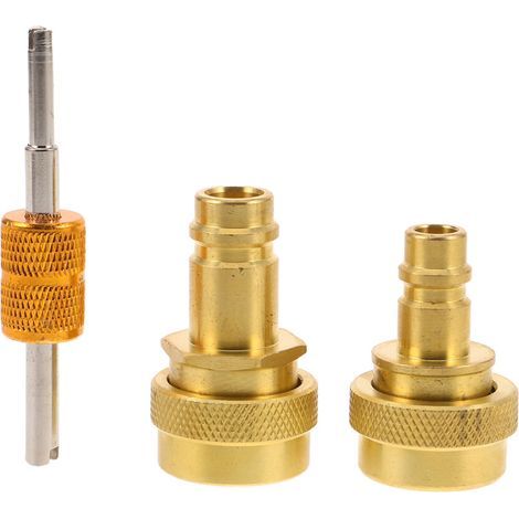 3Ensembles Adaptateur Kit Conversion Cuivre R134a Vers R1234yf Ac (1/2)