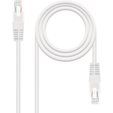 Rj45 Cat6a S/ftp Cu Lszh 0,30m White Nanocable 10.20.1900-l30-w