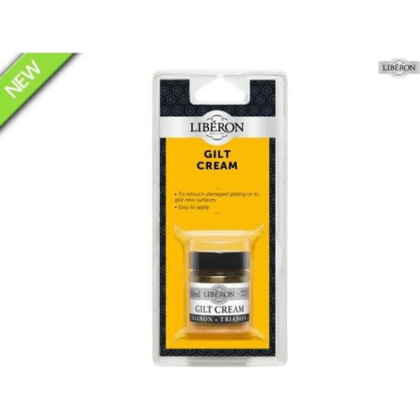 Liberon Gilt Cream Trianon 30ml - Premium Gold Leaf Adhesive and Finish for Decorative Projects