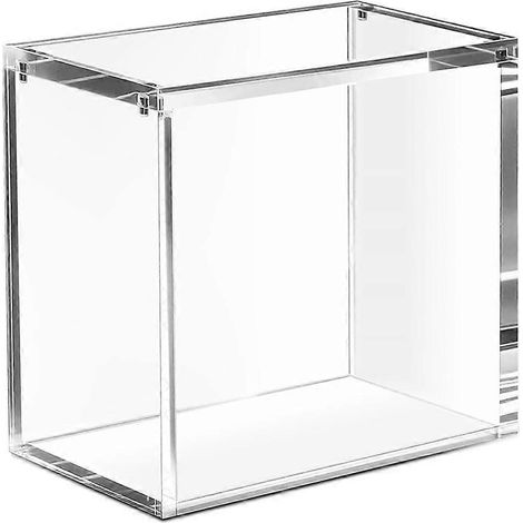Stapelbare, staubdichte Acryl-Vitrine mit Magnetdeckel für Sammlerstücke und Figuren. (1/5)