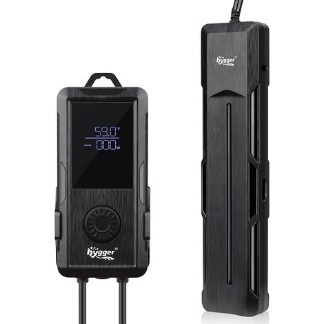 Chauffage Aquarium Thermoplongeur Chauffe Eau,1000W Submersible Chauffage pour Aquarium Température Réglable avec Contrôleur d'affichage Numérique LED (1/5)