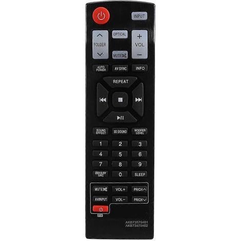 Télécommande AKB73575401 pour barre de son LG NB2430A NB4540 NB5540A NB5541 (1/5)