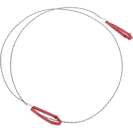 Scie à fil de survie Outil de survie portable de poche Scie à fil métallique pour le camping, la randonnée, le trekking, l'aventure, les voyages en plein air à l'extérieur de la maison (1/5)