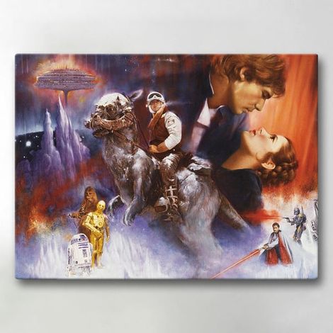 Toile / Peinture - Star Wars - 40x30 cm - Toile (1/4)