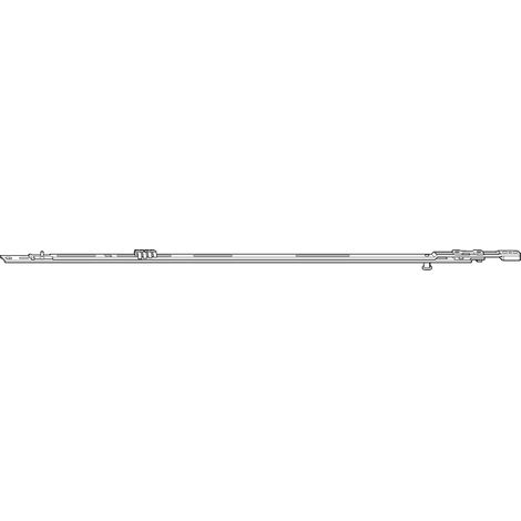 ROTO NT/NX Mittelverschluss mehrteilig 1P L=600 mm silber kuppelbar (1/2)
