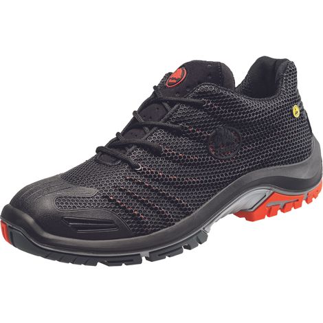 BATA Sicherheits-Halbschuh ZIP S1P ESD Gr. 40, Weite: XW, Mikrofaser schwarz (1/3)