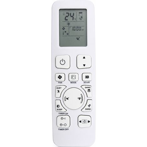 Mando a distancia para aire acondicionado compatible con Daikin 3P537588-3A, solo frío, sin configuración (1/5)