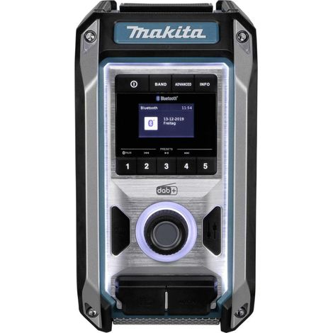 Radio de construcción MAKITA de 12 a 18 V de iones de litio sin batería - DMR115