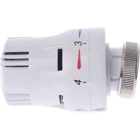 Vanne de radiateur système de chauffage vanne de contrôle de température pneumatique, tête de remplacement Standard pour vanne de radiateur thermostatique (1/4)
