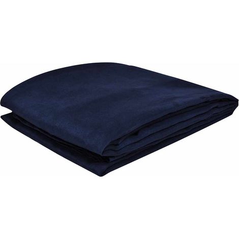 Maison Exclusive - Funda color azúl marino para sofá de micro-gam (1/2)