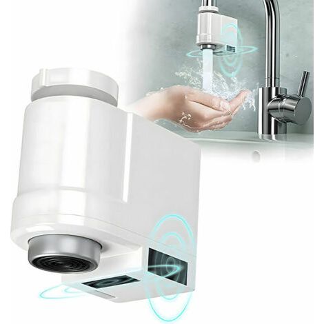 VURAHOME - Robinet Capteur Infrarouge Intelligent - Capteur Automatique pour Économie d'Eau - Convient pour Cuisine et Salle de Bain - Prévention d'Éclaboussures et de Débordement (1/5)