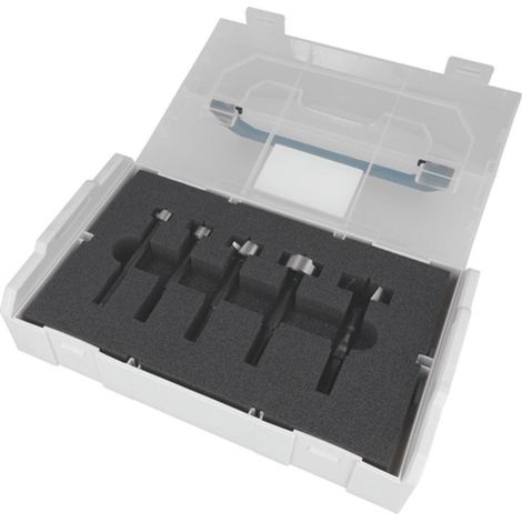 Set punte Forstner 0394 5 pezzi D.15.20.25.30.35mm HELLER (1/2)
