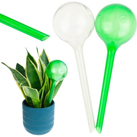 EDA8563 Bewässerungskugeln für Blumen, Pflanzenbewässerungsgerät, Wasserspender-Set, 2 Stück. (1/5)