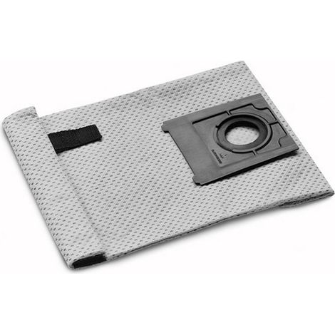 Kärcher – Sac d'aspirateurs textile réutilisable – Filtre écologique compatible VC 5200 / 5300 – Dimensions 290 x 170 x 25 mm