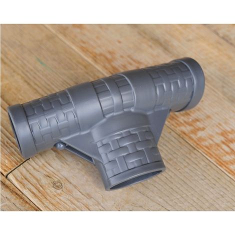 3 connecteurs en T P07082 – Pour piscine ronde Power Steel – Raccord de tuyauterie pour piscine hors‑sol
