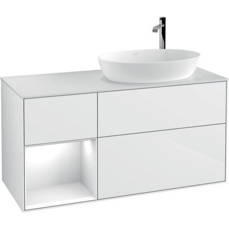 Mobile sotto lavabo VB Finion G92 1200x603x501mm con ante FK/RE/AP: GF/GF/1 (1/4)