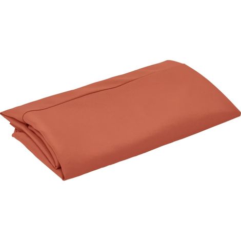 Tela de repuesto para sombrilla voladiza terracota 350 cm vidaXL