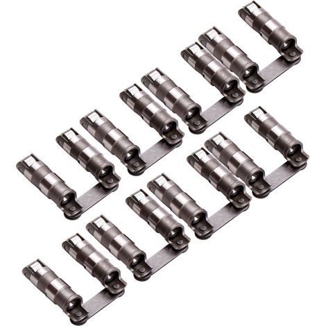 16pcs Retro para Hydraulic Roller Lifters for Chevy Chevrolet V8 350 400 SBC (1/5)