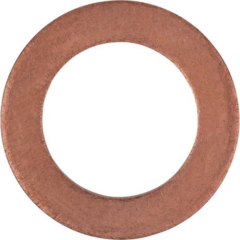 Joint de vidange cuivre 24 x 15 x 2,0 mm, pack de 1